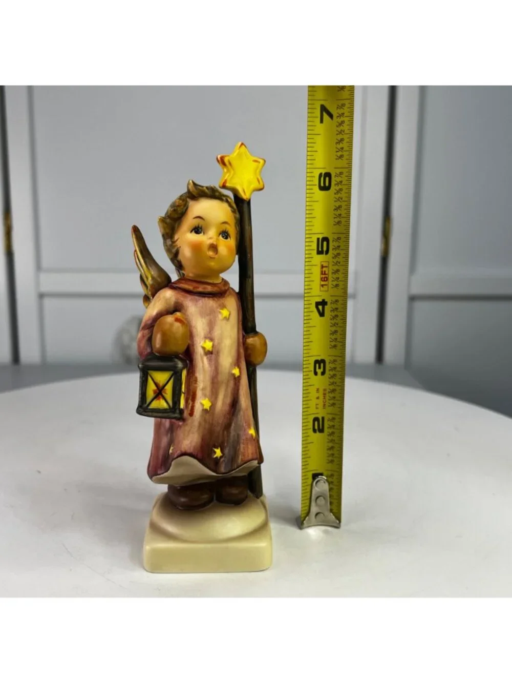 Hummel Christmas Song Figurine Angel With Lantern & Star Figurine From 1997